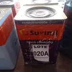 LOTE 020 - 01 LATA DE TINTA BASE COR FOSCO BRANCO 16L ACRÍLICO PREMIUM MARCA SUVINIL (NO ESTADO, NÃO SABEMOS SE FUNCIONA. LEILÃO NÃO TEM GARANTIA E NEM DEVOLUÇÃO, SUJEITO A POSSÍVEIS AVARIAS VISÍVEIS/OCULTAS E/OU AUSÊNCIA DE COMPONENTES)