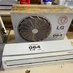 LOTE 064 - 01 KIT AR-CONDICIONADO LG 12000 BTUS (NO ESTADO, NÃO SABEMOS SE FUNCIONA. LEILÃO NÃO TEM GARANTIA E NEM DEVOLUÇÃO, SUJEITO A POSSÍVEIS AVARIAS VISÍVEIS/OCULTAS E/OU AUSÊNCIA DE COMPONENTES)