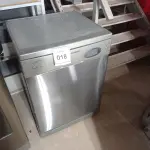 LOTE 018 - 01 MÁQUINA DE LAVAR LOUÇA MARCA BRASTEMP 220V. (DISHWASHER) (NO ESTADO EM QUE SE ENCONTRA. SUJEITO A AVARIAS OCULTAS/VISÍVEIS.) AV9996V