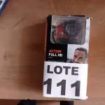 LOTE 111 - 01 - CÂMERA DE AÇÃO ACTION FULL HD 1080P TELA LCD 2 POL (NO ESTADO, NÃO SABEMOS SE FUNCIONA. LEILÃO NÃO TEM GARANTIA E NEM DEVOLUÇÃO, SUJEITO A POSSÍVEIS AVARIAS VISÍVEIS/OCULTAS E/OU AUSÊNCIA DE COMPONENTES)