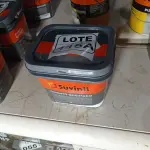 LOTE 115 - 01 BALDE DE MASSA CIMENTO QUEIMADO INTERIOR/EXTERIOR MARCA SUVINIL 5,0KG (NO ESTADO, NÃO SABEMOS SE FUNCIONA. LEILÃO NÃO TEM GARANTIA E NEM DEVOLUÇÃO, SUJEITO A POSSÍVEIS AVARIAS VISÍVEIS/OCULTAS E/OU AUSÊNCIA DE COMPONENTES)