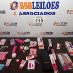 LOTE 119 - 36 – ITENS SEXY SHOP DIVERSOS (NO ESTADO, NÃO SABEMOS SE FUNCIONA. LEILÃO NÃO TEM GARANTIA E NEM DEVOLUÇÃO, SUJEITO A POSSÍVEIS AVARIAS VISÍVEIS/OCULTAS E/OU AUSÊNCIA DE COMPONENTES)