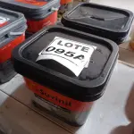 LOTE 095 - 02. BALDES DE ADITIVO IMPERMEABILIZANTE P/PAREDE EXTERNA MARCA SUVINIL 3,6L CADA (NO ESTADO, NÃO SABEMOS SE FUNCIONA. LEILÃO NÃO TEM GARANTIA E NEM DEVOLUÇÃO, SUJEITO A POSSÍVEIS AVARIAS VISÍVEIS/OCULTAS E/OU AUSÊNCIA DE COMPONENTES)