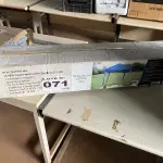 LOTE 071 - 01 - TENDA GAZEBO 2 X 2 MTS DOBRÁVEL SANFONADA RETRÁTIL FÁCIL AZUL (NO ESTADO, NÃO SABEMOS SE FUNCIONA. LEILÃO NÃO TEM GARANTIA E NEM DEVOLUÇÃO, SUJEITO A POSSÍVEIS AVARIAS VISÍVEIS/OCULTAS E/OU AUSÊNCIA DE COMPONENTES)