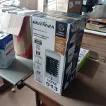 LOTE 013 - 01 - CLIMATIZADOR DE AR BRITÂNIA 4L IONIZADOR 5 EM 1 BCL05FI 220V (NO ESTADO, NÃO SABEMOS SE FUNCIONA. LEILÃO NÃO TEM GARANTIA E NEM DEVOLUÇÃO, SUJEITO A POSSÍVEIS AVARIAS VISÍVEIS/OCULTAS E/OU AUSÊNCIA DE COMPONENTES)