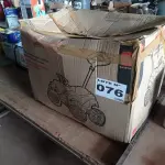 LOTE 076 - 01 - CARRINHO BABY CROSS PASSEIO E PEDAL BANDEIRANTE (NO ESTADO, NÃO SABEMOS SE FUNCIONA. LEILÃO NÃO TEM GARANTIA E NEM DEVOLUÇÃO, SUJEITO A POSSÍVEIS AVARIAS VISÍVEIS/OCULTAS E/OU AUSÊNCIA DE COMPONENTES)
