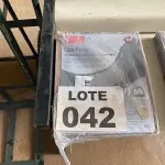 LOTE 042 - 50 - FOLHAS LIXA FERRO 221T GRÃO P100 225X275MM (NO ESTADO, NÃO SABEMOS SE FUNCIONA. LEILÃO NÃO TEM GARANTIA E NEM DEVOLUÇÃO, SUJEITO A POSSÍVEIS AVARIAS VISÍVEIS/OCULTAS E/OU AUSÊNCIA DE COMPONENTES)
