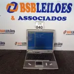 LOTE 040 - 01 NOTEBOOK MARCA DELL S/FONTE. (NO ESTADO) ATENÇÃO! FAZER A VISITAÇÃO ANTES DE ARREMATAR, NÃO SABEMOS SE FUNCIONA. LEILÃO NÃO TEM GARANTIA E NEM DEVOLUÇÃO, SUJEITO A POSSÍVEIS AVARIAS VISÍVEIS/OCULTAS E/OU AUSÊNCIA DE COMPONENTES.