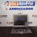 LOTE 040 - 01 NOTEBOOK MARCA DELL S/FONTE. (NO ESTADO) ATENÇÃO! FAZER A VISITAÇÃO ANTES DE ARREMATAR, NÃO SABEMOS SE FUNCIONA. LEILÃO NÃO TEM GARANTIA E NEM DEVOLUÇÃO, SUJEITO A POSSÍVEIS AVARIAS VISÍVEIS/OCULTAS E/OU AUSÊNCIA DE COMPONENTES.