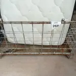 LOTE 268 - 01 GAIOLA DE FERRO (IRON CAGE). (NO ESTADO EM QUE SE ENCONTRA. SUJEITO A AVARIAS OCULTAS/VISÍVEIS.)