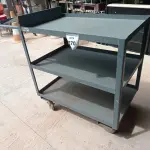 LOTE 270 - 01 CARRINHO DE SUPORTE CINZA (GRAY SUPPORT TROLLEYS). (NO ESTADO EM QUE SE ENCONTRA. SUJEITO A AVARIAS OCULTAS/VISÍVEIS.)