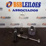 LOTE 041 - 02 MIXER’S SENDO 01 C/ENCAIXE DE ACOPLAMENTO MARCAS E MODELOS DIVERSOS.  (NO ESTADO) ATENÇÃO! FAZER A VISITAÇÃO ANTES DE ARREMATAR, NÃO SABEMOS SE FUNCIONA. LEILÃO NÃO TEM GARANTIA E NEM DEVOLUÇÃO, SUJEITO A POSSÍVEIS AVARIAS VISÍVEIS/OCULTAS E/OU AUSÊNCIA DE COMPONENTES.