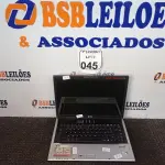 LOTE 045 - 01 NOTEBOOK MARCA STI S/FONTE. (NO ESTADO) ATENÇÃO! FAZER A VISITAÇÃO ANTES DE ARREMATAR, NÃO SABEMOS SE FUNCIONA. LEILÃO NÃO TEM GARANTIA E NEM DEVOLUÇÃO, SUJEITO A POSSÍVEIS AVARIAS VISÍVEIS/OCULTAS E/OU AUSÊNCIA DE COMPONENTES.