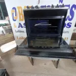 LOTE 159 - 01 FOGÃO MARCA BRASTEMP 05 BOCAS 220V (RANGE). (NO ESTADO EM QUE SE ENCONTRA. SUJEITO A AVARIAS OCULTAS/VISÍVEIS.) BH1504W