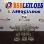 LOTE 068 - 06 CANECAS DE VIDRO. (NO ESTADO) ATENÇÃO! FAZER A VISITAÇÃO ANTES DE ARREMATAR, NÃO SABEMOS SE FUNCIONA. LEILÃO NÃO TEM GARANTIA E NEM DEVOLUÇÃO, SUJEITO A POSSÍVEIS AVARIAS VISÍVEIS/OCULTAS E/OU AUSÊNCIA DE COMPONENTES.