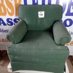 LOTE 156 -  01 POLTRONA (ARMCHAIR). (NO ESTADO EM QUE SE ENCONTRA. SUJEITO A AVARIAS OCULTAS/VISÍVEIS.) AV9649J