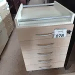 LOTE 278 - 01 GAVETEIRO (DRAWER). (NO ESTADO EM QUE SE ENCONTRA. SUJEITO A AVARIAS OCULTAS/VISÍVEIS.)