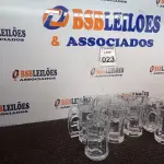 LOTE 023 - 10 CANECAS DE VIDRO. (NO ESTADO) ATENÇÃO! FAZER A VISITAÇÃO ANTES DE ARREMATAR, NÃO SABEMOS SE FUNCIONA. LEILÃO NÃO TEM GARANTIA E NEM DEVOLUÇÃO, SUJEITO A POSSÍVEIS AVARIAS VISÍVEIS/OCULTAS E/OU AUSÊNCIA DE COMPONENTES.