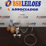 LOTE 059 - 01 CONJUNTO PARA SAQUÊ, 01 BALDE DE VIDRO P/GELO, 01 SUPORTE EM INOX E 01 ENFEITE DECORATIVO. (NO ESTADO) ATENÇÃO! FAZER A VISITAÇÃO ANTES DE ARREMATAR, NÃO SABEMOS SE FUNCIONA. LEILÃO NÃO TEM GARANTIA E NEM DEVOLUÇÃO, SUJEITO A POSSÍVEIS AVARIAS VISÍVEIS/OCULTAS E/OU AUSÊNCIA DE COMPONENTES.