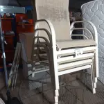 LOTE 175 - 04 CADEIRAS (CHAIRS GARDEN). (NO ESTADO EM QUE SE ENCONTRA). SUJEITO A AVARIAS OCULTAS/VISÍVEIS.) BF8514M/BF8514S/BF8514R/BF8514P