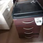 LOTE 279 - 01 GAVETEIRO (DRAWER). (NO ESTADO EM QUE SE ENCONTRA. SUJEITO A AVARIAS OCULTAS/VISÍVEIS.)