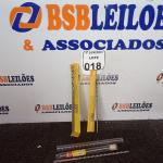 LOTE 018 - 01 BROCA P/CONCRETO 10X310MM” MARCA TRAMONTINA, 01 BROCA MOURÃO E FIBROCIMENTO ¼ X 250MM” E 01 BROCA MOURÃO 3/8 X 320MM” MARCA FERTAK TOOLS (NOVO). (NO ESTADO) ATENÇÃO! FAZER A VISITAÇÃO ANTES DE ARREMATAR, NÃO SABEMOS SE FUNCIONA. LEILÃO NÃO TEM GARANTIA E NEM DEVOLUÇÃO, SUJEITO A POSSÍVEIS AVARIAS VISÍVEIS/OCULTAS E/OU AUSÊNCIA DE COMPONENTES.