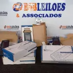LOTE 348 - 06 APARELHOS INTERMEC AERIE 700 MOBILE COMPUTER. (NO ESTADO) ATENÇÃO! FAZER A VISITAÇÃO ANTES DE ARREMATAR, NÃO SABEMOS SE FUNCIONA. LEILÃO NÃO TEM GARANTIA E NEM DEVOLUÇÃO, SUJEITO A POSSÍVEIS AVARIAS VISÍVEIS/OCULTAS E/OU AUSÊNCIA DE COMPONENTES.