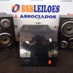 LOTE 330 - 01 APARELHO DE SOM MARCA AIWA ACOPLADO COM TOCA DISCOS. (NO ESTADO) ATENÇÃO! FAZER A VISITAÇÃO ANTES DE ARREMATAR, NÃO SABEMOS SE FUNCIONA. LEILÃO NÃO TEM GARANTIA E NEM DEVOLUÇÃO, SUJEITO A POSSÍVEIS AVARIAS VISÍVEIS/OCULTAS E/OU AUSÊNCIA DE COMPONENTES.