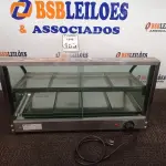 LOTE 153 - 01 ESTUFA PARA SALGADOS COM 08 BANDEJAS. (NO ESTADO) ATENÇÃO! FAZER A VISITAÇÃO ANTES DE ARREMATAR, NÃO SABEMOS SE FUNCIONA. LEILÃO NÃO TEM GARANTIA E NEM DEVOLUÇÃO, SUJEITO A POSSÍVEIS AVARIAS VISÍVEIS/OCULTAS E/OU AUSÊNCIA DE COMPONENTES.