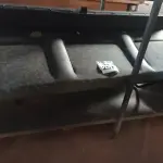 LOTE 257 - 01 BANCO DE KOMBI. (NO ESTADO) ATENÇÃO! FAZER A VISITAÇÃO ANTES DE ARREMATAR, NÃO SABEMOS SE FUNCIONA. LEILÃO NÃO TEM GARANTIA E NEM DEVOLUÇÃO, SUJEITO A POSSÍVEIS AVARIAS VISÍVEIS/OCULTAS E/OU AUSÊNCIA DE COMPONENTES.