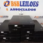 LOTE 230 - 05 CPU’S MARCA POSITIVO P/RETIRADA DE PEÇAS. (NO ESTADO) ATENÇÃO! FAZER A VISITAÇÃO ANTES DE ARREMATAR, NÃO SABEMOS SE FUNCIONA. LEILÃO NÃO TEM GARANTIA E NEM DEVOLUÇÃO, SUJEITO A POSSÍVEIS AVARIAS VISÍVEIS/OCULTAS E/OU AUSÊNCIA DE COMPONENTES.