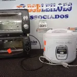 LOTE 331 - 02 FORNOS ELÉTRICOS MARCAS ELGIN E BLACK E DECKER E 01 PANELA ELÉTRICA MARCA BRITÂNIA. (NO ESTADO) ATENÇÃO! FAZER A VISITAÇÃO ANTES DE ARREMATAR, NÃO SABEMOS SE FUNCIONA. LEILÃO NÃO TEM GARANTIA E NEM DEVOLUÇÃO, SUJEITO A POSSÍVEIS AVARIAS VISÍVEIS/OCULTAS E/OU AUSÊNCIA DE COMPONENTES.