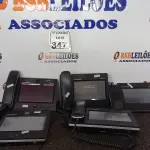 LOTE 347 - 05 APARELHOS TELEFÔNICOS TELA TOUCH MARCA GRANDSTREAM INCOMPLETO. (NO ESTADO) ATENÇÃO! FAZER A VISITAÇÃO ANTES DE ARREMATAR, NÃO SABEMOS SE FUNCIONA. LEILÃO NÃO TEM GARANTIA E NEM DEVOLUÇÃO, SUJEITO A POSSÍVEIS AVARIAS VISÍVEIS/OCULTAS E/OU AUSÊNCIA DE COMPONENTES.