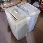 LOTE 288 - 02 FRAGMENTADORAS DE PAPEL MARCA KUTTER. (NO ESTADO) ATENÇÃO! FAZER A VISITAÇÃO ANTES DE ARREMATAR, NÃO SABEMOS SE FUNCIONA. LEILÃO NÃO TEM GARANTIA E NEM DEVOLUÇÃO, SUJEITO A POSSÍVEIS AVARIAS VISÍVEIS/OCULTAS E/OU AUSÊNCIA DE COMPONENTES.