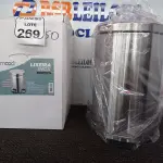 LOTE 269 - 01 LIXEIRA EM INOX 12L C/PEDAL MARCA MOOD. (NO ESTADO) ATENÇÃO! FAZER A VISITAÇÃO ANTES DE ARREMATAR, NÃO SABEMOS SE FUNCIONA. LEILÃO NÃO TEM GARANTIA E NEM DEVOLUÇÃO, SUJEITO A POSSÍVEIS AVARIAS VISÍVEIS/OCULTAS E/OU AUSÊNCIA DE COMPONENTES.