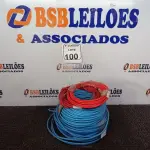LOTE 100 - 01 LOTE C/VÁRIOS ROLOS DE FIO INCOMPLETOS MODELOS DIVERSOS. (NO ESTADO) ATENÇÃO! FAZER A VISITAÇÃO ANTES DE ARREMATAR, NÃO SABEMOS SE FUNCIONA. LEILÃO NÃO TEM GARANTIA E NEM DEVOLUÇÃO, SUJEITO A POSSÍVEIS AVARIAS VISÍVEIS/OCULTAS E/OU AUSÊNCIA DE COMPONENTES.