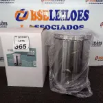 LOTE 365 - 01 LIXEIRA EM INOX 12L C/PEDAL MARCA MOOD. (NO ESTADO) ATENÇÃO! FAZER A VISITAÇÃO ANTES DE ARREMATAR, NÃO SABEMOS SE FUNCIONA. LEILÃO NÃO TEM GARANTIA E NEM DEVOLUÇÃO, SUJEITO A POSSÍVEIS AVARIAS VISÍVEIS/OCULTAS E/OU AUSÊNCIA DE COMPONENTES.
