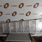 LOTE 233 - 01 ESCADA DE ALUMÍNIO C/09 DEGRAUS. (NO ESTADO) ATENÇÃO! FAZER A VISITAÇÃO ANTES DE ARREMATAR, NÃO SABEMOS SE FUNCIONA. LEILÃO NÃO TEM GARANTIA E NEM DEVOLUÇÃO, SUJEITO A POSSÍVEIS AVARIAS VISÍVEIS/OCULTAS E/OU AUSÊNCIA DE COMPONENTES.