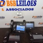 LOTE 201 - 06 APARELHOS INTERMEC AERIE 700 MOBILE COMPUTER. (NO ESTADO) ATENÇÃO! FAZER A VISITAÇÃO ANTES DE ARREMATAR, NÃO SABEMOS SE FUNCIONA. LEILÃO NÃO TEM GARANTIA E NEM DEVOLUÇÃO, SUJEITO A POSSÍVEIS AVARIAS VISÍVEIS/OCULTAS E/OU AUSÊNCIA DE COMPONENTES.