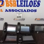 LOTE 220 - 06 APARELHOS INTERMEC AERIE 700 MOBILE COMPUTER. (NO ESTADO) ATENÇÃO! FAZER A VISITAÇÃO ANTES DE ARREMATAR, NÃO SABEMOS SE FUNCIONA. LEILÃO NÃO TEM GARANTIA E NEM DEVOLUÇÃO, SUJEITO A POSSÍVEIS AVARIAS VISÍVEIS/OCULTAS E/OU AUSÊNCIA DE COMPONENTES.