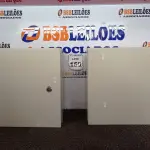 LOTE 150 - 02 QUADROS ELÉTRICOS EM AÇO. (NO ESTADO) ATENÇÃO! FAZER A VISITAÇÃO ANTES DE ARREMATAR, NÃO SABEMOS SE FUNCIONA. LEILÃO NÃO TEM GARANTIA E NEM DEVOLUÇÃO, SUJEITO A POSSÍVEIS AVARIAS VISÍVEIS/OCULTAS E/OU AUSÊNCIA DE COMPONENTES.