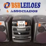 LOTE 303 - 01 APARELHO DE SOM MARCA GRADIENTE. (NO ESTADO) ATENÇÃO! FAZER A VISITAÇÃO ANTES DE ARREMATAR, NÃO SABEMOS SE FUNCIONA. LEILÃO NÃO TEM GARANTIA E NEM DEVOLUÇÃO, SUJEITO A POSSÍVEIS AVARIAS VISÍVEIS/OCULTAS E/OU AUSÊNCIA DE COMPONENTES.