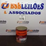 LOTE 172 - 01 LATA DE TINTA ESMALTE SINTÉTICO PARA MADEIRA E METAL 3,6L NA COR BRILHANTE VERDE FOLHA MARCA SUVINIL. (NOVO) (NO ESTADO) ATENÇÃO! FAZER A VISITAÇÃO ANTES DE ARREMATAR, NÃO SABEMOS SE FUNCIONA. LEILÃO NÃO TEM GARANTIA E NEM DEVOLUÇÃO, SUJEITO A POSSÍVEIS AVARIAS VISÍVEIS/OCULTAS E/OU AUSÊNCIA DE COMPONENTES.
