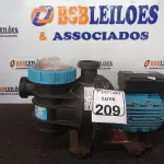 LOTE 209 - 01 MOTOBOMBA CENTRIFUGA MARCA SODRAMAR. (NO ESTADO) ATENÇÃO! FAZER A VISITAÇÃO ANTES DE ARREMATAR, NÃO SABEMOS SE FUNCIONA. LEILÃO NÃO TEM GARANTIA E NEM DEVOLUÇÃO, SUJEITO A POSSÍVEIS AVARIAS VISÍVEIS/OCULTAS E/OU AUSÊNCIA DE COMPONENTES.