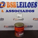 LOTE 282 - 01 LATA DE TINTA ESMALTE SINTÉTICO PARA MADEIRA E METAL 3,6L NA COR BRILHANTE LARANJA MARCA SUVINIL. (NOVO) (NO ESTADO) ATENÇÃO! FAZER A VISITAÇÃO ANTES DE ARREMATAR, NÃO SABEMOS SE FUNCIONA. LEILÃO NÃO TEM GARANTIA E NEM DEVOLUÇÃO, SUJEITO A POSSÍVEIS AVARIAS VISÍVEIS/OCULTAS E/OU AUSÊNCIA DE COMPONENTES.