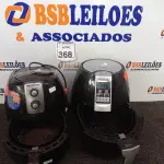 LOTE 368 - 02 AIR FRYES MARCAS BRITÂNIA E BCP. (NO ESTADO) ATENÇÃO! FAZER A VISITAÇÃO ANTES DE ARREMATAR, NÃO SABEMOS SE FUNCIONA. LEILÃO NÃO TEM GARANTIA E NEM DEVOLUÇÃO, SUJEITO A POSSÍVEIS AVARIAS VISÍVEIS/OCULTAS E/OU AUSÊNCIA DE COMPONENTES.