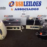 LOTE 332 - 04 UMIDIFICADORES MARCAS E MODELOS DIVERSOS. (NO ESTADO) ATENÇÃO! FAZER A VISITAÇÃO ANTES DE ARREMATAR, NÃO SABEMOS SE FUNCIONA. LEILÃO NÃO TEM GARANTIA E NEM DEVOLUÇÃO, SUJEITO A POSSÍVEIS AVARIAS VISÍVEIS/OCULTAS E/OU AUSÊNCIA DE COMPONENTES.
