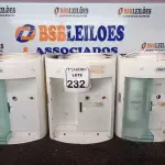 LOTE 232 - 03 BEBEDOUROS DE PAREDE MARCA IBBL MODELOS DIVERSOS P/RETIRADA DE PEÇAS. (NO ESTADO) ATENÇÃO! FAZER A VISITAÇÃO ANTES DE ARREMATAR, NÃO SABEMOS SE FUNCIONA. LEILÃO NÃO TEM GARANTIA E NEM DEVOLUÇÃO, SUJEITO A POSSÍVEIS AVARIAS VISÍVEIS/OCULTAS E/OU AUSÊNCIA DE COMPONENTES.