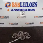 LOTE 235 - 10 ALGEMAS DE FERRO. (NO ESTADO) ATENÇÃO! FAZER A VISITAÇÃO ANTES DE ARREMATAR, NÃO SABEMOS SE FUNCIONA. LEILÃO NÃO TEM GARANTIA E NEM DEVOLUÇÃO, SUJEITO A POSSÍVEIS AVARIAS VISÍVEIS/OCULTAS E/OU AUSÊNCIA DE COMPONENTES.