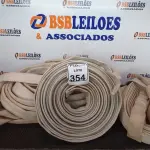 LOTE 354 - 03 ROLOS DE MANGUEIRA DE INCÊNDIO C/AVARIAS. (NO ESTADO) ATENÇÃO! FAZER A VISITAÇÃO ANTES DE ARREMATAR, NÃO SABEMOS SE FUNCIONA. LEILÃO NÃO TEM GARANTIA E NEM DEVOLUÇÃO, SUJEITO A POSSÍVEIS AVARIAS VISÍVEIS/OCULTAS E/OU AUSÊNCIA DE COMPONENTES.